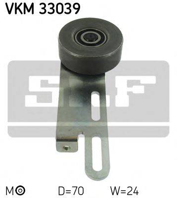 SKF VKM33039 Натяжной ролик, поликлиновой  ремень