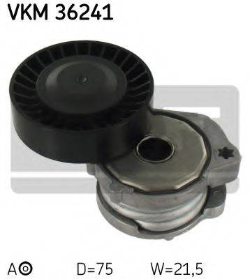 SKF VKM36241 Натяжной ролик, поликлиновой  ремень