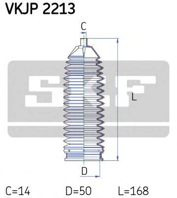 SKF VKJP2213 Комплект пылника, рулевое управление