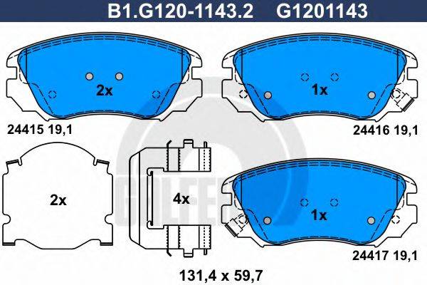 GALFER B1.G120-1143.2