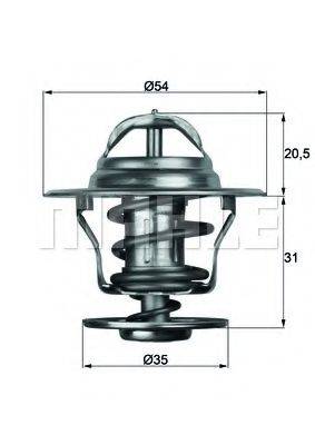 BEHR TX1392D Термостат, охлаждающая жидкость