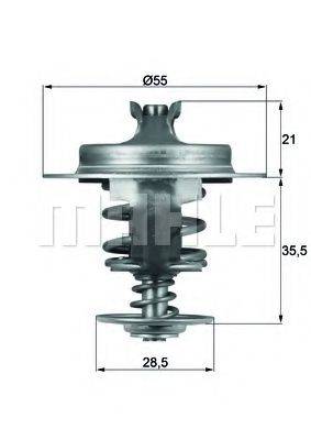 BEHR TX6783D Термостат, охлаждающая жидкость