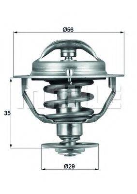 BEHR TX7382D Термостат, охлаждающая жидкость