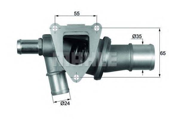 BEHR TI7987D Термостат, охлаждающая жидкость