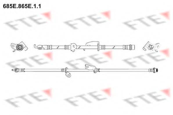 FTE 685E865E11 Тормозной шланг