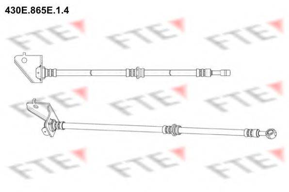 FTE 430E865E14 Тормозной шланг