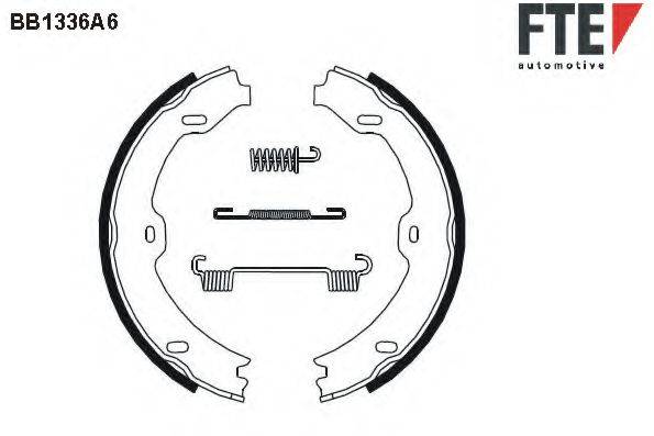 FTE BB1336A6 Комплект тормозных колодок, стояночная тормозная система
