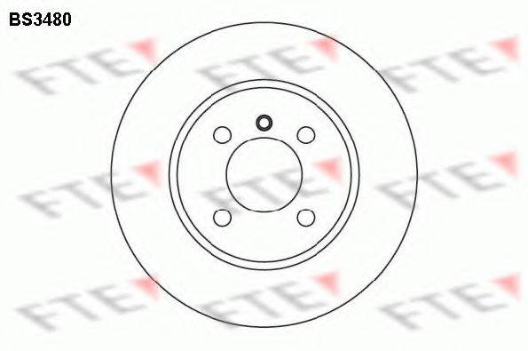 FTE BS3480 Тормозной диск