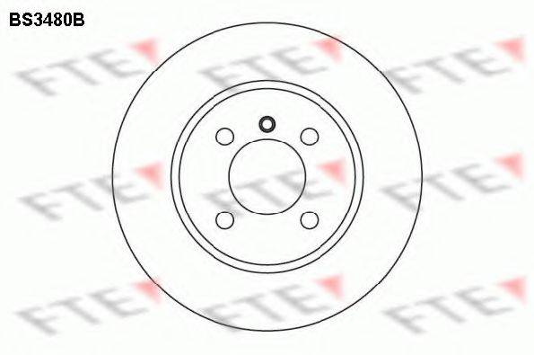 FTE BS3480B Тормозной диск