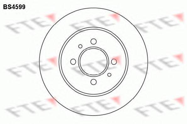 FTE BS4599 Тормозной диск