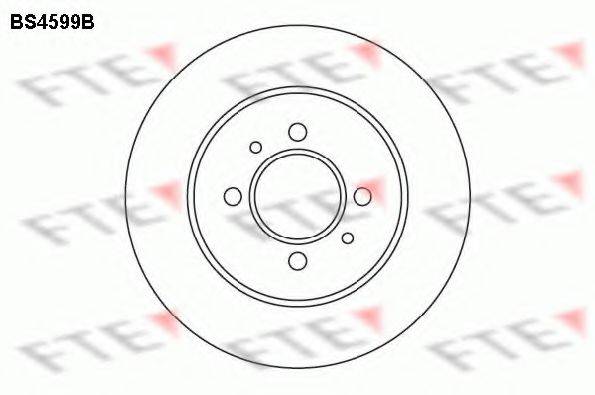 FTE BS4599B Тормозной диск