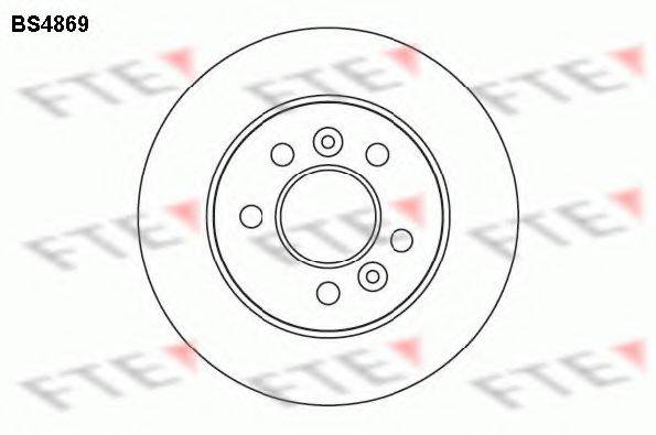 FTE BS4869 Тормозной диск
