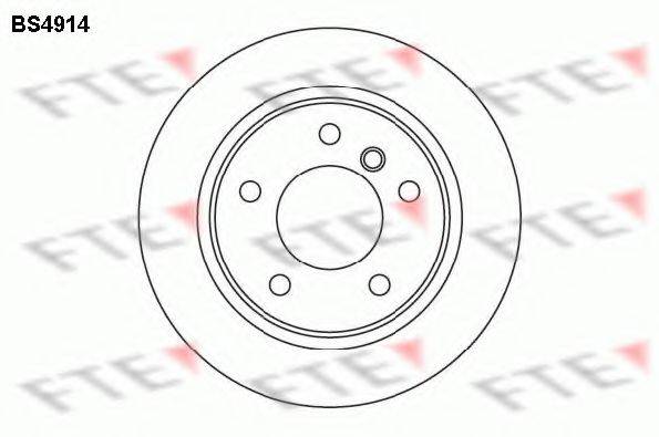 FTE BS4914 Тормозной диск