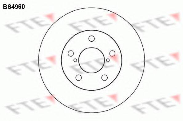 FTE BS4960 Тормозной диск