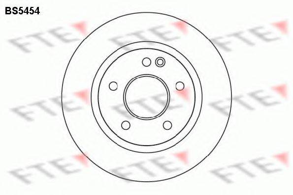 FTE BS5454 Тормозной диск