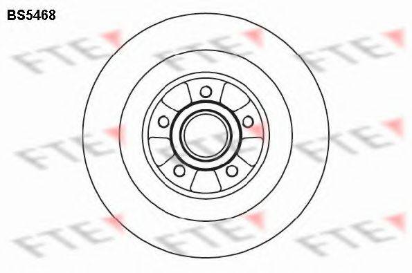 FTE BS5468 Тормозной диск