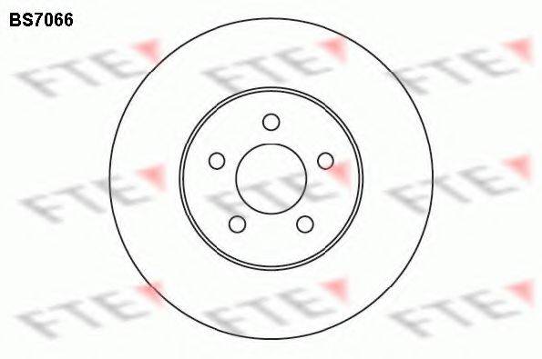 FTE BS7066 Тормозной диск