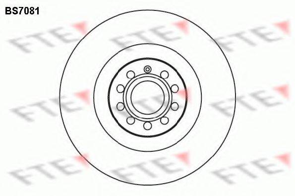 FTE BS7081 Тормозной диск