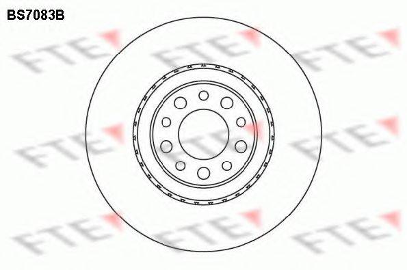 FTE BS7083B Тормозной диск