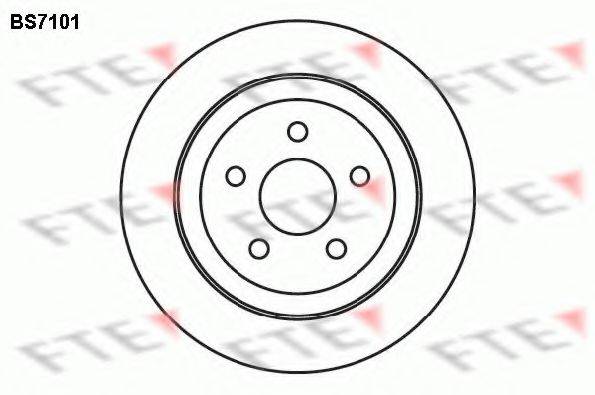 FTE BS7101 Тормозной диск