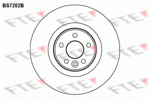 FTE BS7202B Тормозной диск