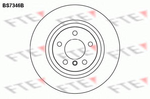 FTE BS7346B Тормозной диск