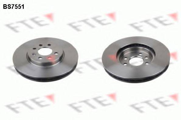 FTE BS7551 Тормозной диск