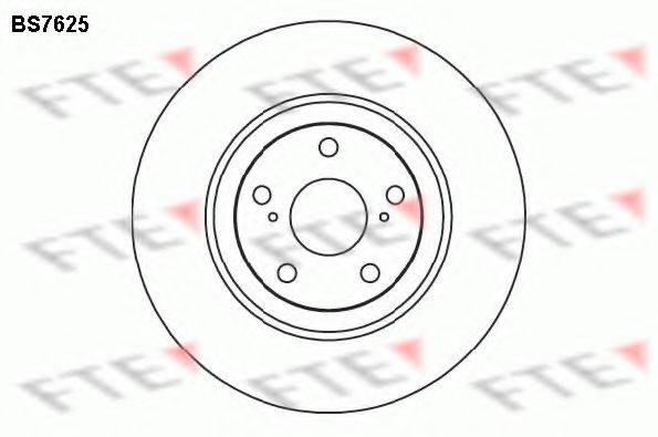 FTE BS7625 Тормозной диск