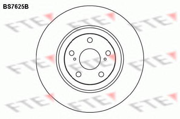 FTE BS7625B Тормозной диск