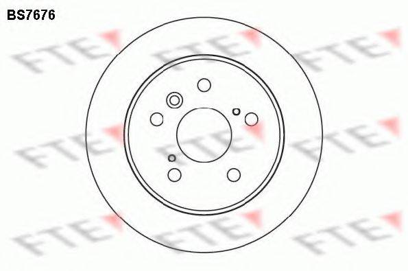 FTE BS7676 Тормозной диск