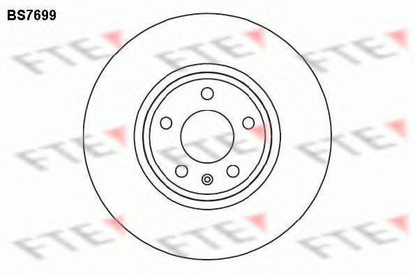 FTE BS7699 Тормозной диск