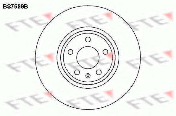 FTE BS7699B Тормозной диск