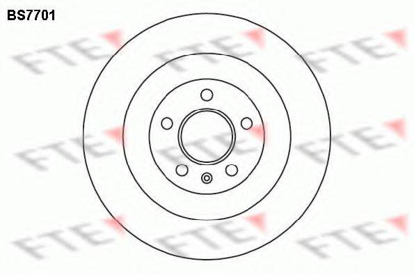 FTE BS7701 Тормозной диск