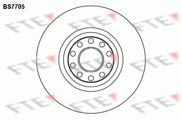 FTE BS7705 Тормозной диск