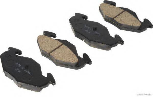 HERTH+BUSS JAKOPARTS J3618001 Комплект тормозных колодок, дисковый тормоз