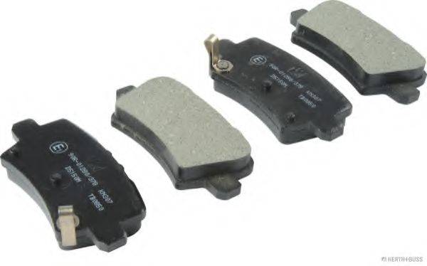 HERTH+BUSS JAKOPARTS J3614019 Комплект тормозных колодок, дисковый тормоз