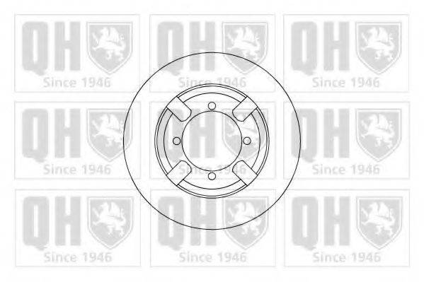 QUINTON HAZELL BDC4878 Тормозной диск