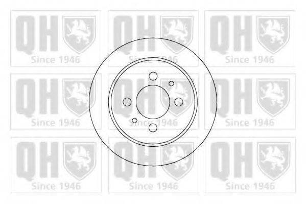 QUINTON HAZELL BDC4880 Тормозной диск