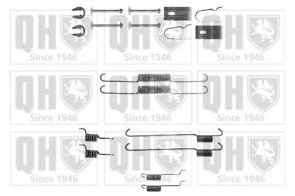 QUINTON HAZELL BFK454 Комплектующие, тормозная колодка