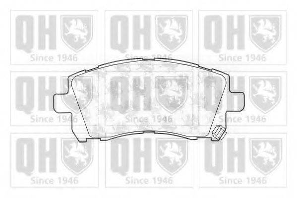 QUINTON HAZELL BP1180 Комплект тормозных колодок, дисковый тормоз