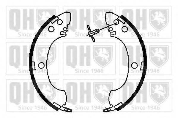 QUINTON HAZELL BS1007 Комплект тормозных колодок