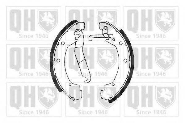 QUINTON HAZELL BS1059 Комплект тормозных колодок