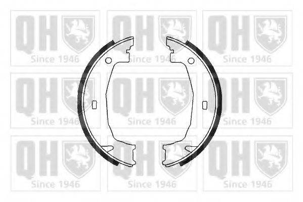 QUINTON HAZELL BS1077 Комплект тормозных колодок, стояночная тормозная система