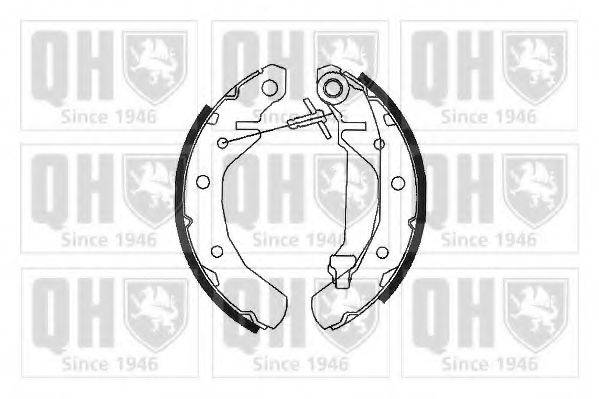 QUINTON HAZELL BS1125 Комплект тормозных колодок