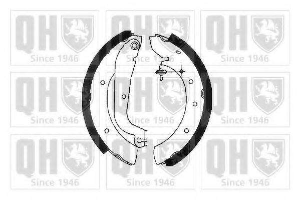 QUINTON HAZELL BS904 Комплект тормозных колодок