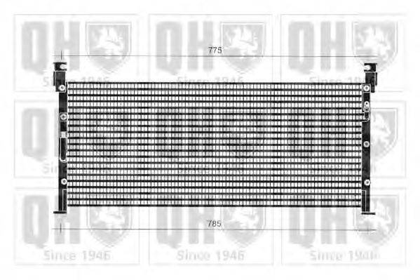 QUINTON HAZELL QCN184 Конденсатор, кондиционер