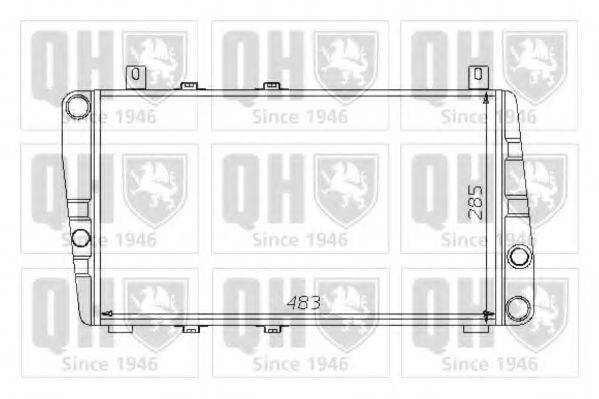 QUINTON HAZELL QER1361 Радиатор, охлаждение двигателя