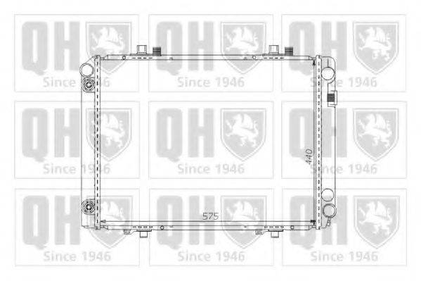 QUINTON HAZELL QER1744 Радиатор, охлаждение двигателя