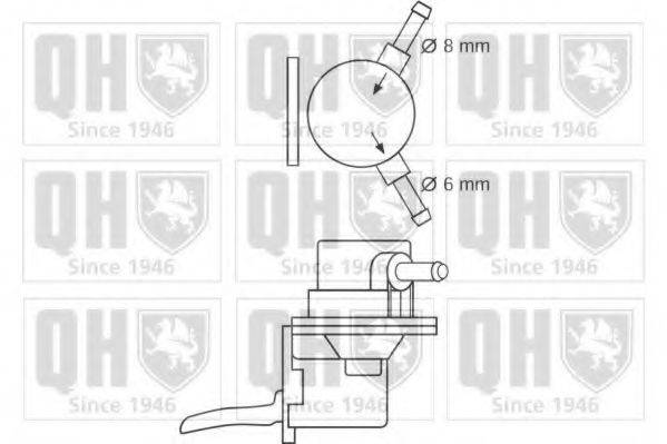 QUINTON HAZELL QFP152 Топливный насос