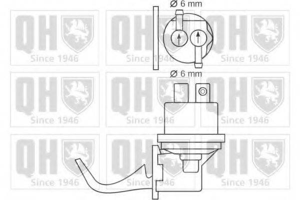 QUINTON HAZELL QFP264 Топливный насос